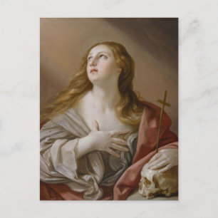 The Penitent Mary Magdalene by Guido Reni Postcard