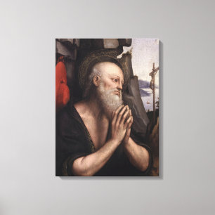 The Penitent St. Jerome Canvas Print