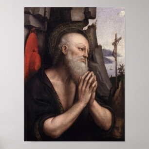 The Penitent St. Jerome Poster