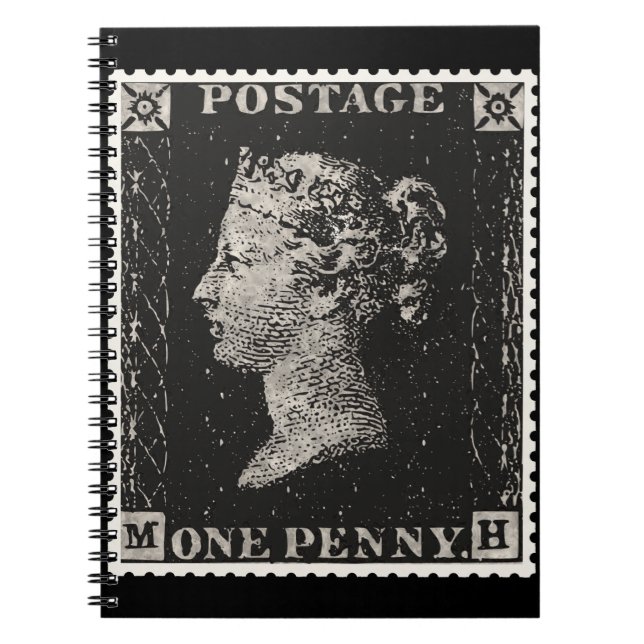 The Penny Black Postage Stamp Notebook (Front)