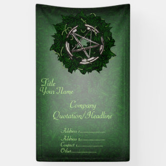 The Pentacle & The Ivy Banner