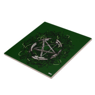 The Pentacle & The Ivy Tile