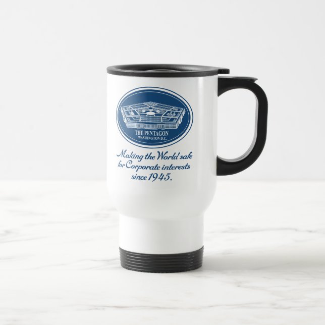 The Pentagon Travel Mug (Right)
