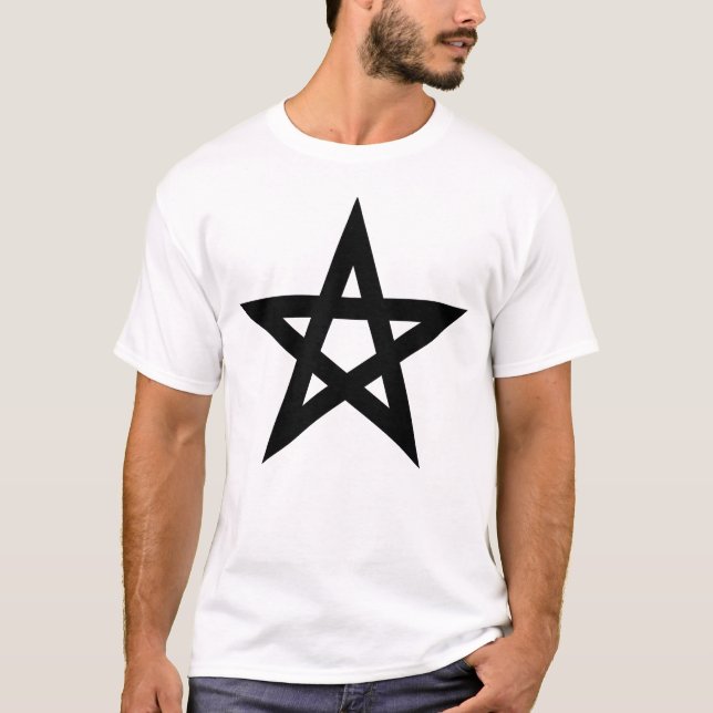 The Pentagram (black) T-Shirt (Front)