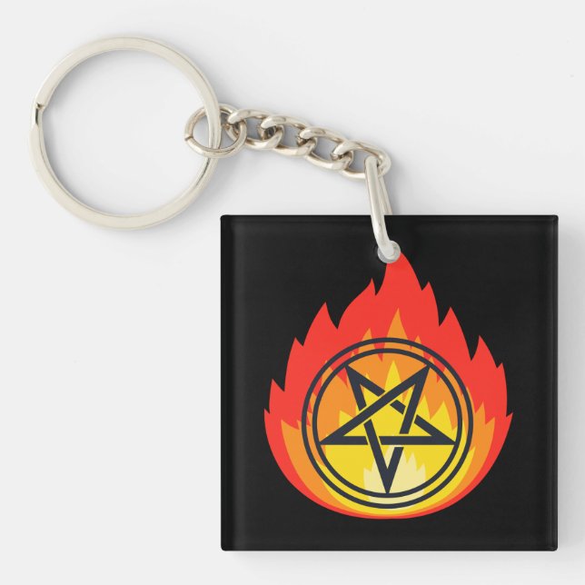 The Pentagram Keychain (Front)