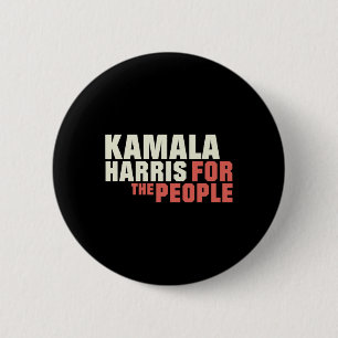 The People Shirt Kamala Harris 2024 Election Anti 2 Inch Round Button