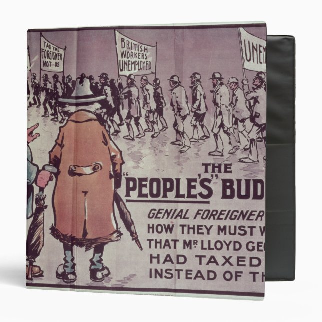 The People's Budget', 1909 Binder (Front/Inside)