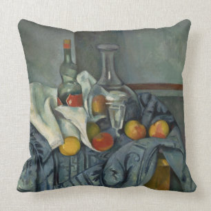 The Peppermint Bottle, 1893-95 (oil on canvas) Throw Pillow