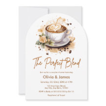 The Perfect Blend Coffee Wedding Couples Shower