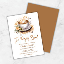 The Perfect Blend Coffee Wedding Couples Shower
