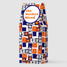 The Perfect Blend Halloween-themed pattern