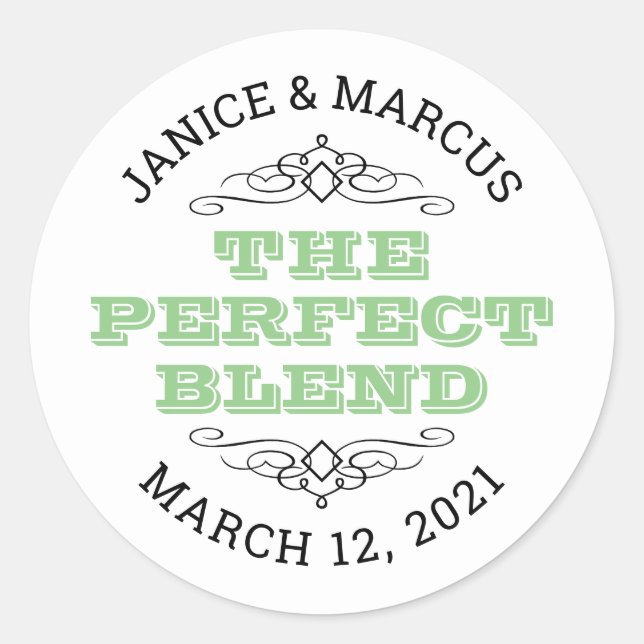 The Perfect Blend Stickers (Front)