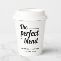 The Perfect Blend Wedding Coffee Favour