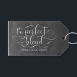The Perfect Blend Wedding Gift Tags<br><div class="desc">Wedding Favour Tags The Perfect Blend For Coffee Bags,  Spices,  Tea,  Spice Mix... </div>