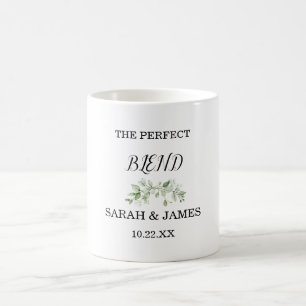 The Perfect Blend Wedding Mug Favor