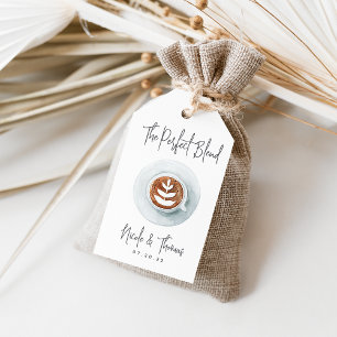 The Perfect Blend Wedding or Engagement Favour Tag