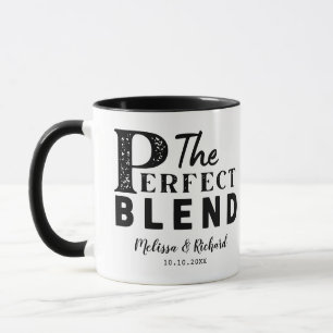 The Perfect Blend Wedding Party Gift Favours   Mug