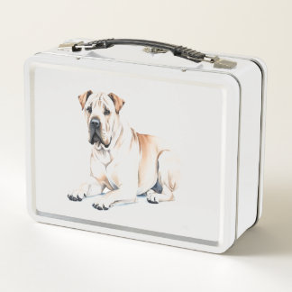 The perfect bread can for every schoolchild! metal lunch box