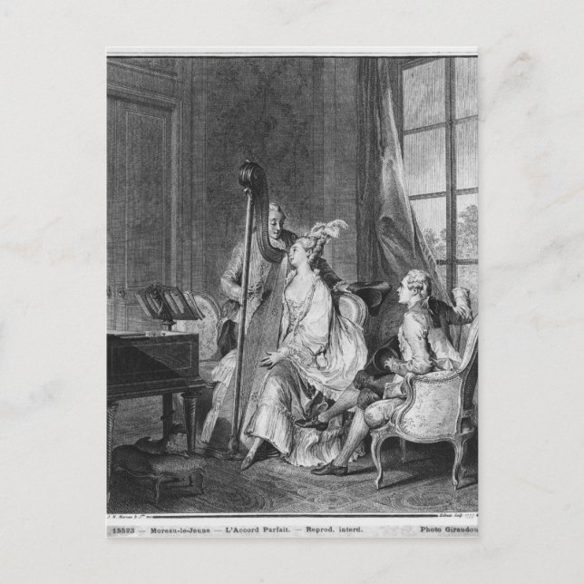 The perfect chord postcard (Front)