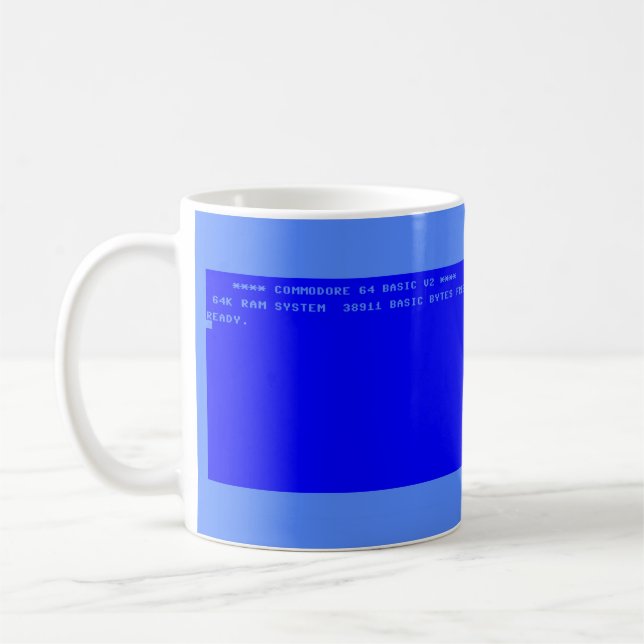 The Perfect Commodore 64 Lovers Accessory Coffee Mug (Left)