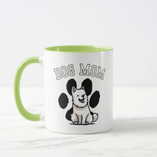 The Perfect Dog Mom Gift! 11oz Ceramic Combo Mug f