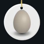 the perfect egg ceramic ornament<br><div class="desc">egg illustration by asyrum</div>