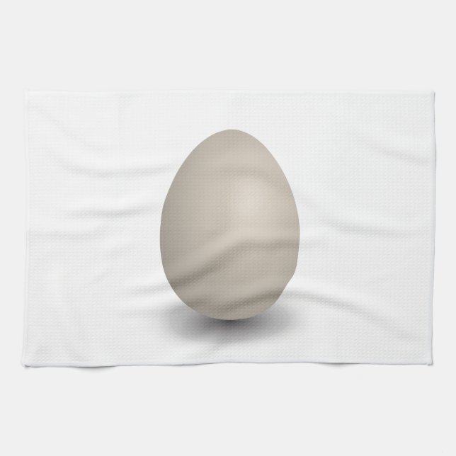 the perfect egg kitchen towel (Horizontal)