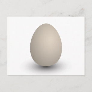 the perfect egg postcard