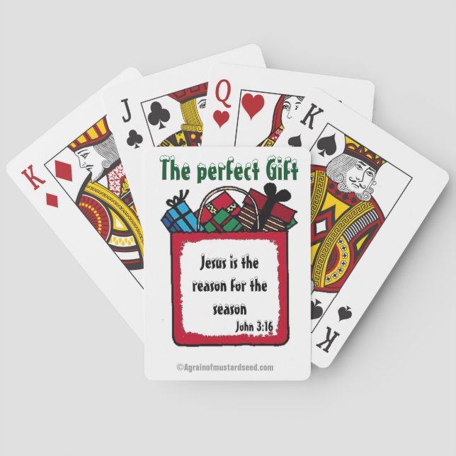 The perfect Gift Playing Cards (Back)