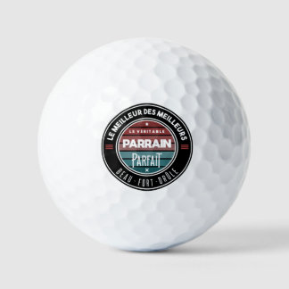 The perfect godfather golf balls