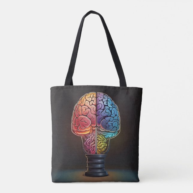 the perfect lamp tote bag (Back)