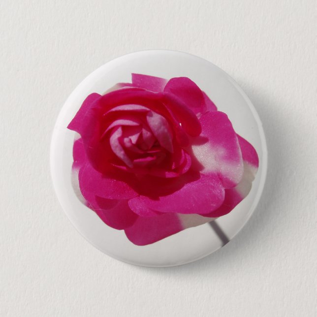 The Perfect Lapel Rose 2 Inch Round Button (Front)