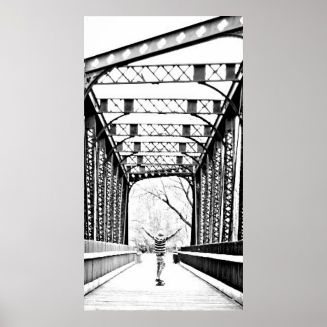 The Perfect Longboard Day Poster (Front)