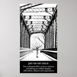 The Perfect Longboard Perseverance Poster
