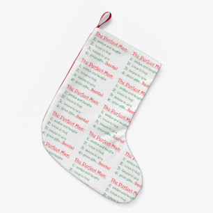 The Perfect Man-christmas stocking