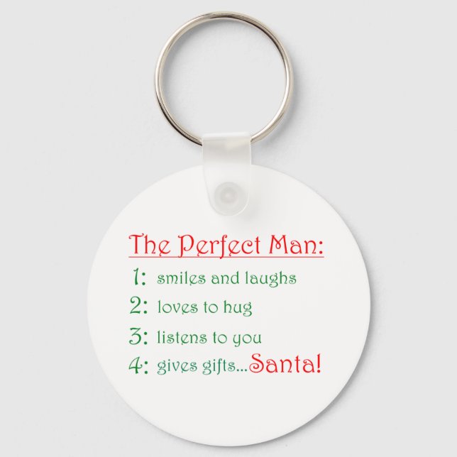 The Perfect Man -keychain Keychain (Front)