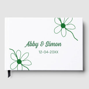 The perfect match add couple name date texture yea guest book