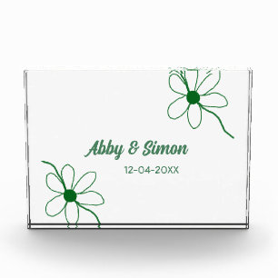 The perfect match add couple name date texture yea photo block