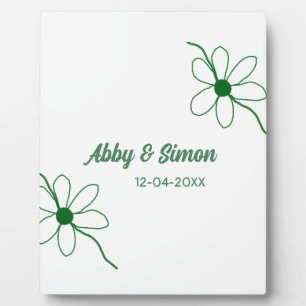 The perfect match add couple name date texture yea plaque