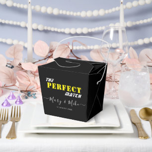 The PERFECT Match -  Large Take Out Favour Box