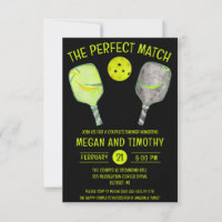 The Perfect Match Pickleball Couples Bridal Shower