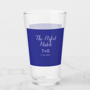 The perfect match royal blue luxury add couple nam glass