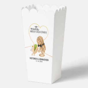 The Perfect Mix Nuts Funny   Wedding Treat Favor Box