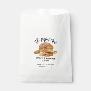The Perfect Mix Nuts Thank You Wedding Treat Favour Bag