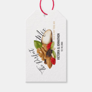 The Perfect Mix Nuts Wedding Treat Gift Tags