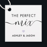 The Perfect Mix Spice or Trail Mix Tag, Lavender Favour Tags<br><div class="desc">These are the perfect little gift tags. You can customize front and back text,  as well as change the colours.</div>