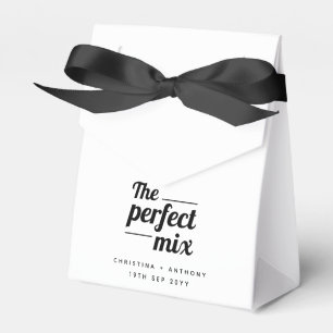The Perfect Mix Wedding Snack Favour Box
