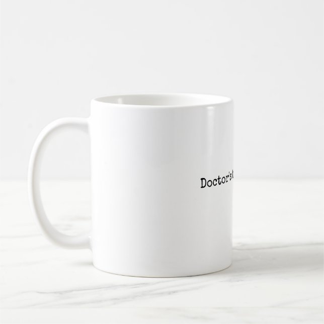 The perfect mug for a doctor (Left)