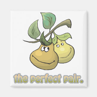 the perfect pair pears magnet