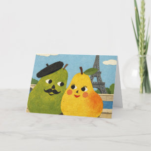 The Perfect Pear Greeting Card. Card